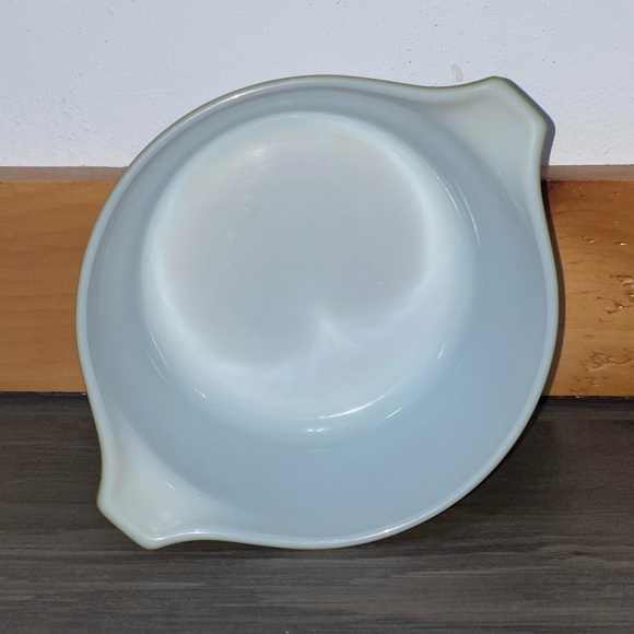 VINTAGE PYREX BY CORNING SPRING BLOSSOM FLORAL 473-B CASSEROLE DISH 1 QUART - Picture 5 of 8